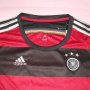 Woman 2014 Germany Away Soccer Jersey Football Shirt