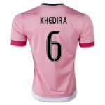 Juventus 2015-16 Away KHEDIRA #6 Soccer Jersey