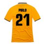 13-14 Juventus #21 Pirlo Away Yellow Jersey Shirt