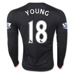 Manchester United LS Third 2015-16 YOUNG #18 Soccer Jersey