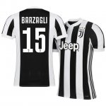 Juventus Home 2017/18 Andrea Barzagli #15 Soccer Jersey Shirt