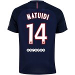 PSG Home 2016-17 MATUIDI 14 Soccer Jersey Shirt