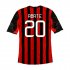 13-14 AC Milan Home #20 Abate Soccer Jersey Shirt