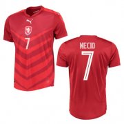 Czech Republic Home 2016 Necid 7 Soccer Jersey Shirt