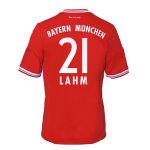 13-14 Bayern Munich #21 Lahm Home Soccer Jersey Shirt