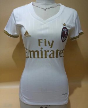 Women\'s AC Milan Away 2016/17 Soccer Jersey Shirt