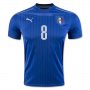 Italy Home 2016 MARCHISIO #8 Soccer Jersey