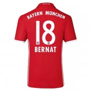 Bayern Munich Home 2016-17 BERNAT 18 Soccer Jersey Shirt