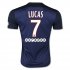 Paris Saint-Germain 2015-16 Home LUCAS #7 Soccer Jersey PSG