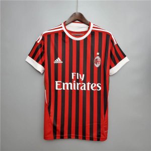 AC Milan 11/12 Retro Home Football Shirt Soccer Jersey