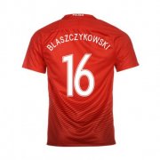 Poland Away 2016 Blaszczykowski 16 Soccer Jersey Shirt