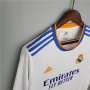 Real Madrid 21-22 Home White Soccer Jersey Football Shirt (Long Sleeve)
