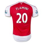 Arsenal Home 2015-16 FLAMINI #20 Soccer Jersey