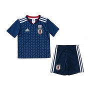 Kids Japan Home 2018 World Cup Soccer Kit(Shirt+Shorts)