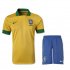 13-14 Brazil Home Yellow Jersey Kit(Shirt+Short)