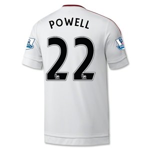 Manchester United Away 2015-16 POWELL #22 Soccer Jersey