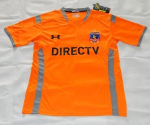 Under Armour Colo-Colo 2015-16 Third Soccer Jersey Orange