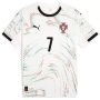 Portugal 2025 Away #7 RONALDO Soccer Jersey Shirt