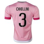 Juventus 2015-16 Away CHIELLINI #3 Soccer Jersey