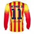 13-14 Barcelona #11 Neymar JR Away Long Sleeve Soccer Jersey Shirt