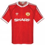 90-92 MANCHESTER UNITED HOME RED RETRO SOCCER JERSEY SHIRT