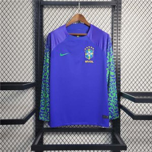 BRAZIL WORLD CUP 2022 AWAY LONG SLEEVE SHIRT