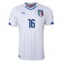 14-15 Italy Away DE ROSSI #16 Soccer Jersey