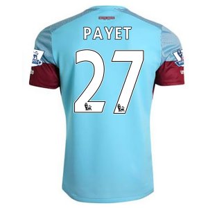 West Ham Away 2015-16 PAYET #27 Soccer Jersey