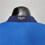 Euro 2020 Italy Home Kit Blue Soccer Jersey Football Shirt 21-22 (Player Version)