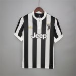 Juventus 17-18 Retro Soccer Jersey Home White&Black Football Shirt