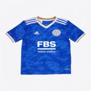 Leicester City 21-22 Home Blue Soccer Jersey Football Shirt