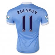 Manchester City Home 2015-16 KOLAROV #11 Soccer Jersey