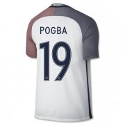 France Away 2016 POGBA #19 Soccer Jersey