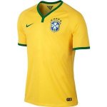 2014 Brazil Home Yellow Jersey Kit(Shirt+Short)