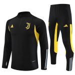 Juventus 23/24 Black Half Zipper Suit