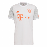Bayern Munich 20-21 Away White Soccer Jersey Shirt