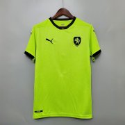 Czech Republic Euro 2020 Away Green Soccer Jersey Football Shirt