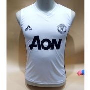 Manchester United White 2016/17 Vest Soccer Jersey Shirt