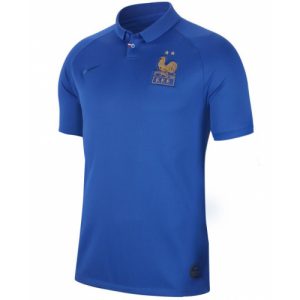 2019 FRANCE BLUE CENTENARY SOCCER JERSEY SHIRT