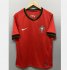 UEFA Euro 2024 Portugal Home Red Soccer Jersey Football Shirt