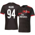 AC Milan Third 2017/18 M'Baye Niang #94 Soccer Jersey Shirt