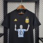 Argentina 2022 Football Shirt Champion Shirt Messi Black Shirt