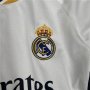 Kids/Youth Real Madrid 23/24 Home White Soccer Football Kit(Shirt+Short)