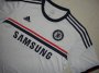 13-14 Chelsea White Away Soccer Jersey Shirt