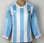 Argentina 2015-16 LS Home Soccer Jersey