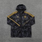 Manchester United 21-22 Black&Gold Jacket Windbreaker