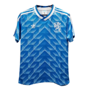 1988 Netherlands Away Retro Soccer Jersey Shirt