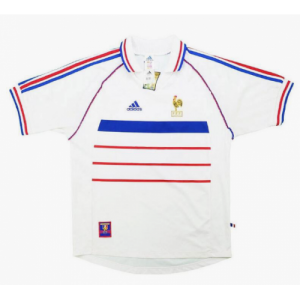 Retro 1998 France Away Soccer Jersey