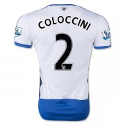 Newcastle United Home 2015-16 COLOCCINI #2 Soccer Jersey