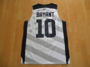 2012 Olympic Team USA #10 Kobe Bryant White Jersey